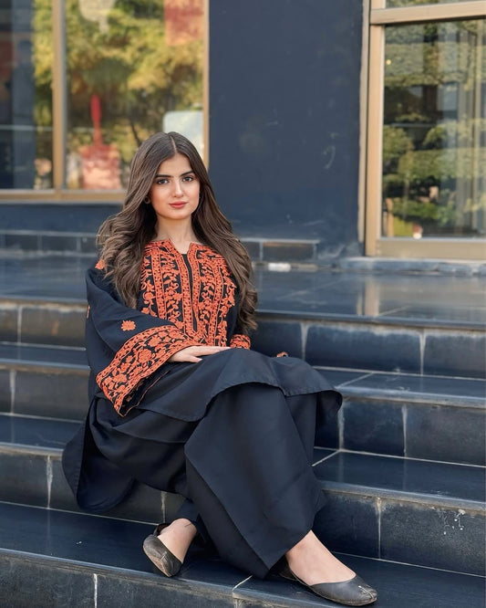 Classic Embroidery Work 2PC – SOFIA