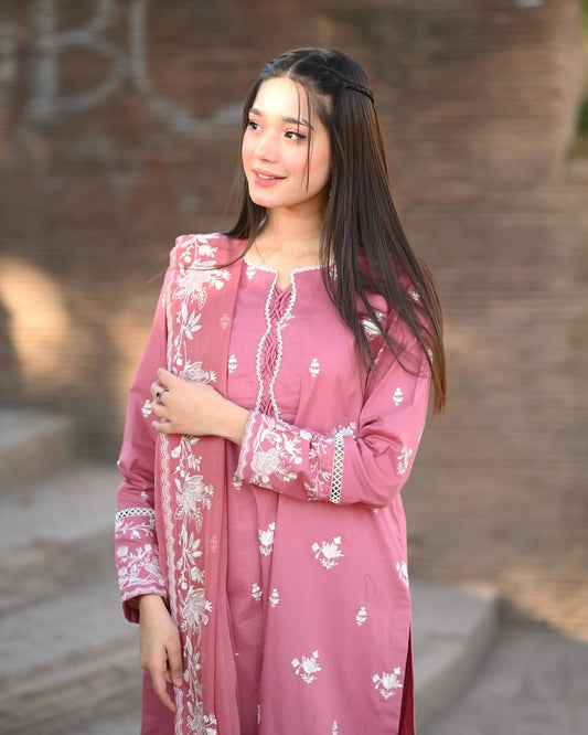 Nazneen Embroidery 3PC