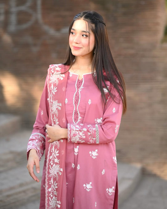 Nazneen Embroidery 3PC